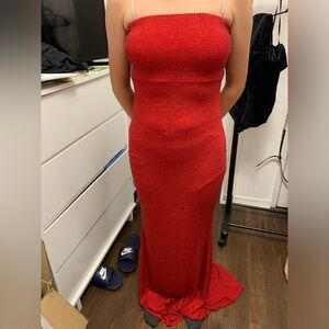 Windsor Long Red Dress